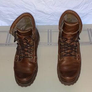 Mens Timberland Earthkeepers Brown Leather Boots